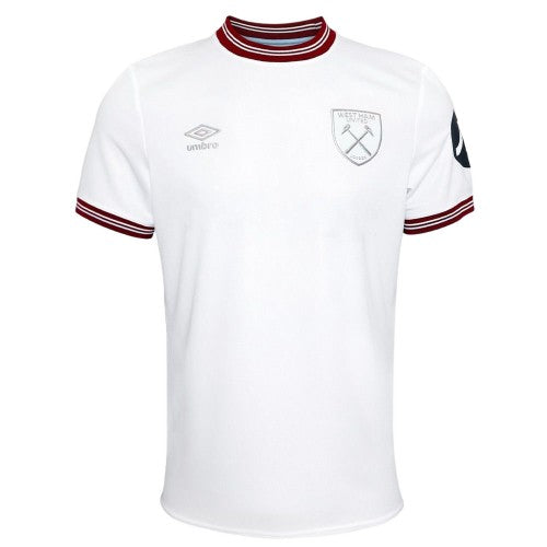 Front - Umbro Childrens/Kids 23/24 West Ham United FC Away Jersey