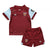 Front - Umbro Baby 23/24 West Ham United FC Home Kit