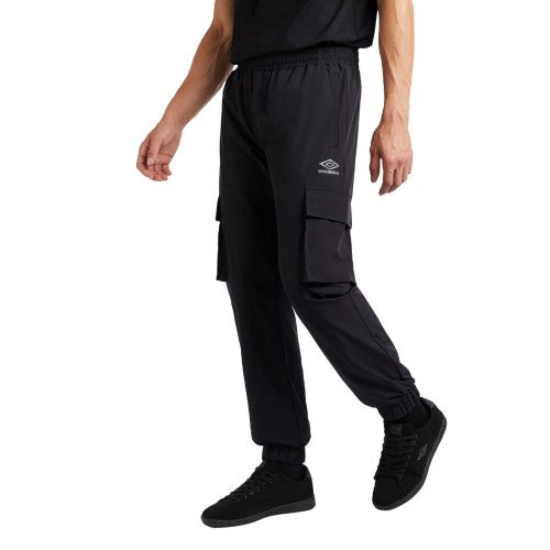 Front - Umbro Mens City Silo Horizon Cargo Trousers