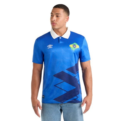 Front - Umbro Mens Brazil Williams Racing Jersey