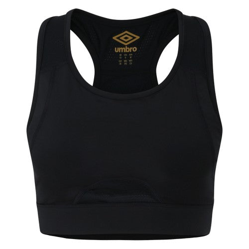 Front - Umbro Womens/Ladies Pro Training Sports Bra