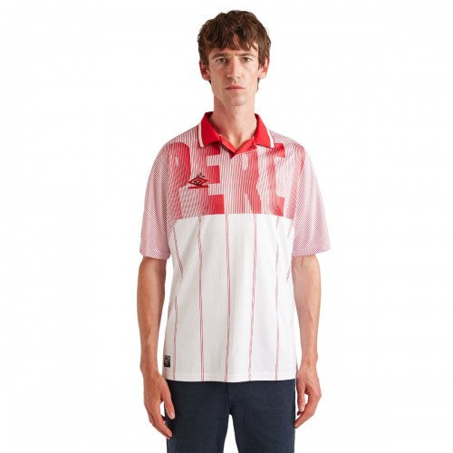 Front - Umbro Mens Percival Retro Football Shirt