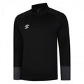 Front - Umbro Childrens/Kids Total Training Quarter Zip Track Top