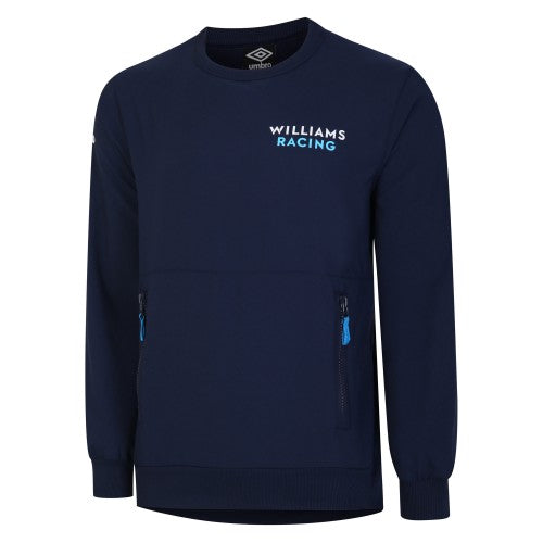 Front - Umbro Mens Off Track Williams Racing Sweatshirt