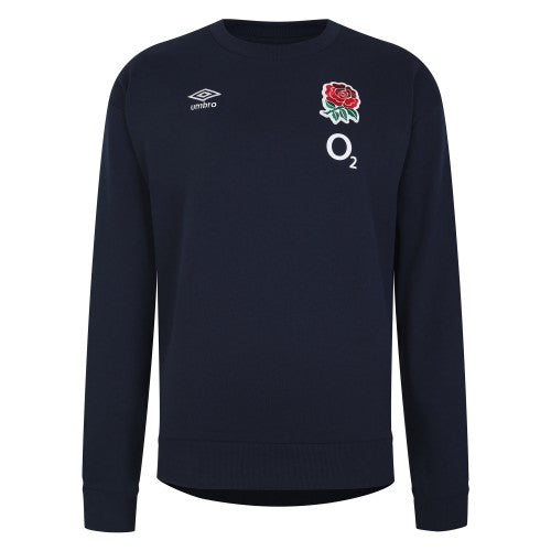 Front - Umbro Mens 23/24 England Rugby Fleece Top