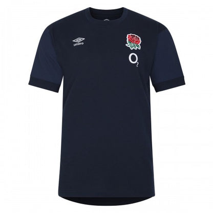 Front - Umbro Childrens/Kids 23/24 England Rugby T-Shirt