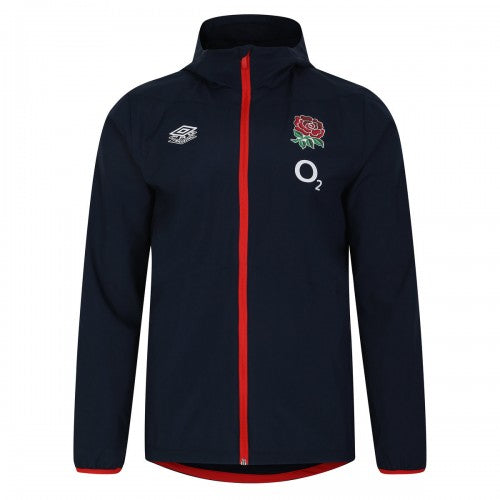 Front - Umbro Childrens/Kids 23/24 England Rugby Track Jacket