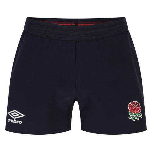 Front - Umbro Mens 23/24 Alternate Pro England Rugby Shorts