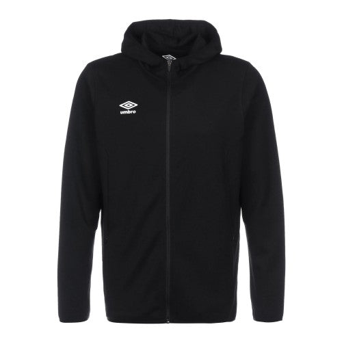 Front - Umbro Mens Pro Fleece Full Zip Hoodie