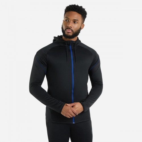 Front - Umbro Mens Pro Training Full Zip Hoodie