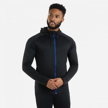 Front - Umbro Mens Pro Training Full Zip Hoodie