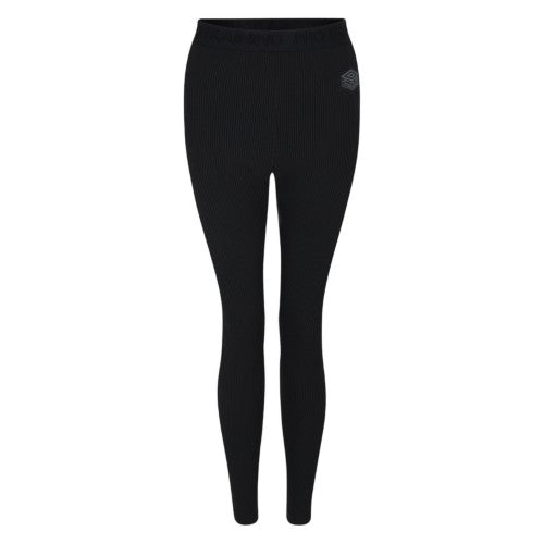 Front - Umbro Womens/Ladies Pro Training Ribbed Leggings
