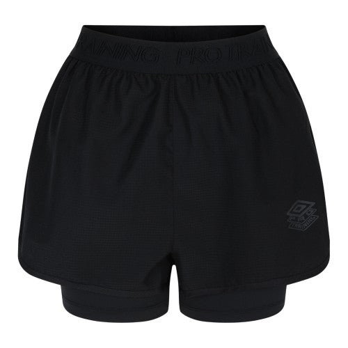 Front - Umbro Womens/Ladies Pro Training Hybrid Shorts