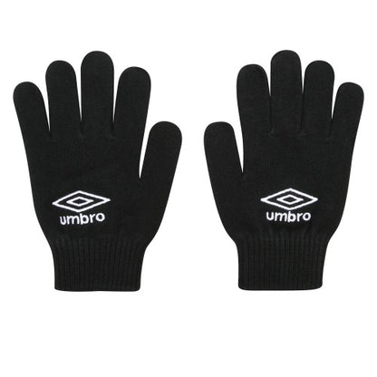 Front - Umbro Childrens/Kids Knitted Winter Gloves