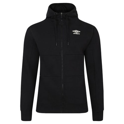 Front - Umbro Mens Pro Fleece Full Zip Hoodie