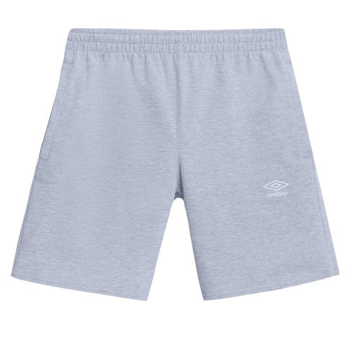 Front - Umbro Mens Fleece Logo Casual Shorts