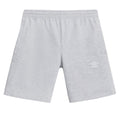 Front - Umbro Mens Fleece Logo Casual Shorts