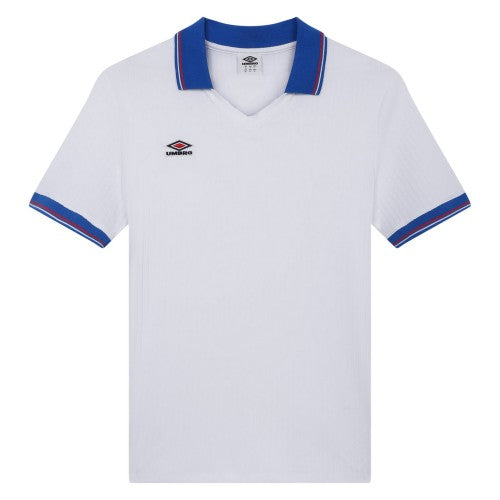 Front - Umbro Mens Ribbed Tennis T-Shirt