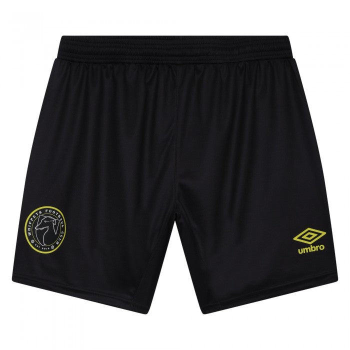 Front - Umbro Womens/Ladies Match Whippets FC Football Shorts