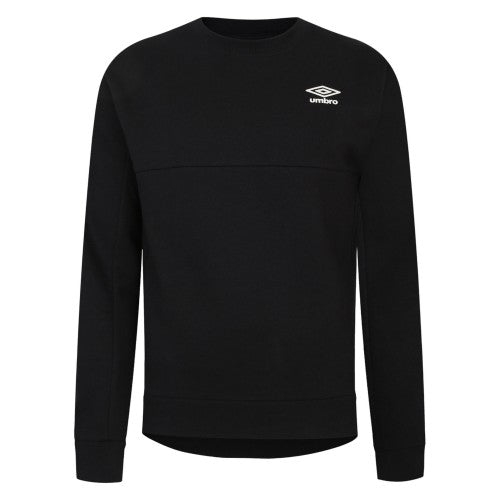Front - Umbro Mens Pro Fleece Crew Neck Sweatshirt