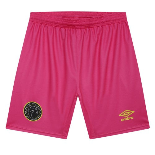 Front - Umbro Womens/Ladies Whippets FC Match Goalkeeper Shorts