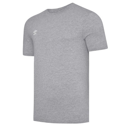 Front - Umbro Childrens/Kids Club Leisure Marl Crew Neck T-Shirt