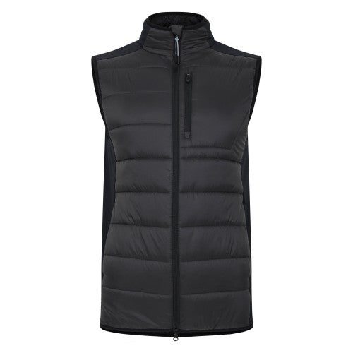 Front - Umbro Mens Hybrid Golf Gilet