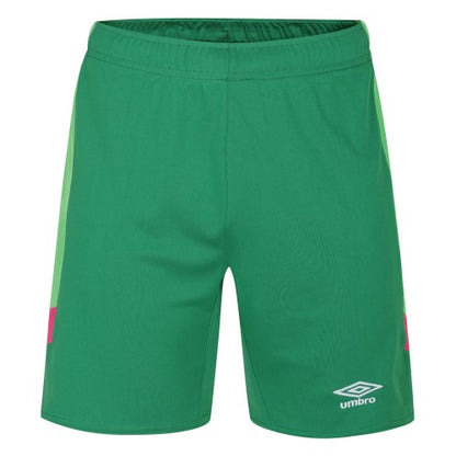 Front - Umbro Mens Contrast Trim Goalkeeper Shorts