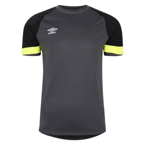 Front - Umbro Mens Contrast Sleeves Goalkeeper Jersey