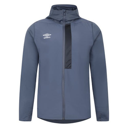 Front - Umbro Mens Premier Hooded Jacket