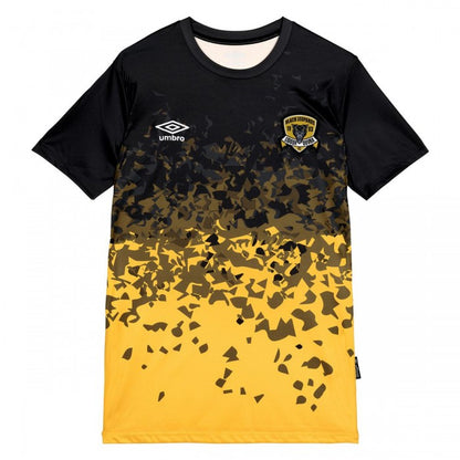 Front - Umbro Mens 22/23 Black Leopards FC Home Jersey
