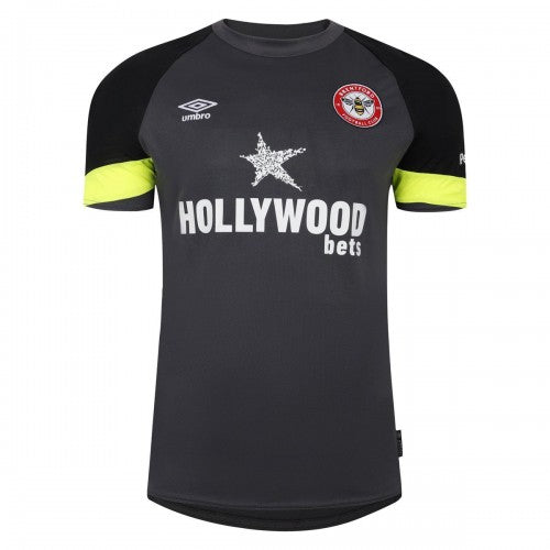 Front - Umbro Mens 23/24 Brentford FC Goalkeeper Jersey