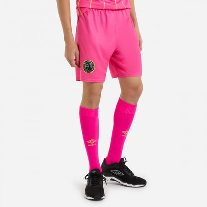 Front - Umbro Mens Whippets FC Match Goalkeeper Shorts