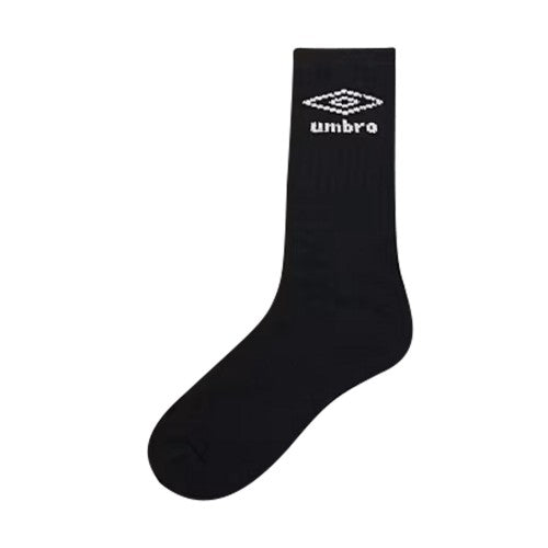 Front - Umbro Mens Logo Crew Socks (Pack of 3)