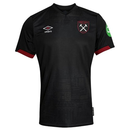 Front - Umbro Childrens/Kids 24/25 West Ham United FC Away Jersey