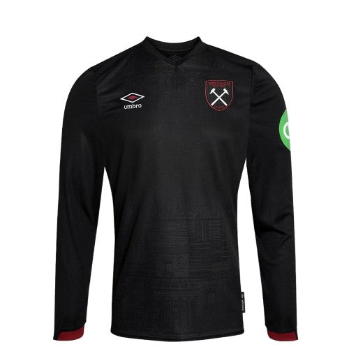 Front - Umbro Childrens/Kids 24/25 West Ham United FC Away Jersey