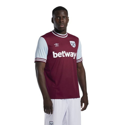 Front - Umbro Mens 24/25 West Ham United FC Home Jersey