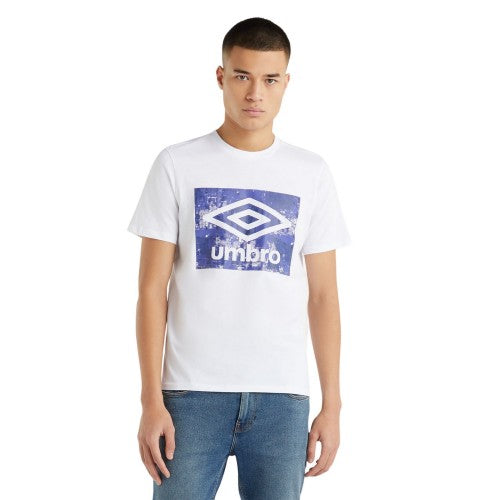 Front - Umbro Mens Digi Camo Box T-Shirt