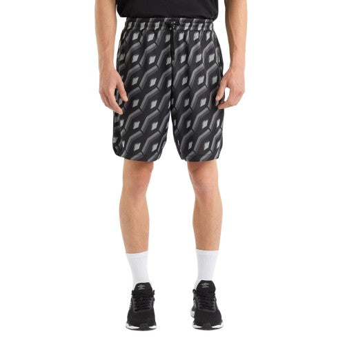 Front - Umbro Mens Jacquard Shorts