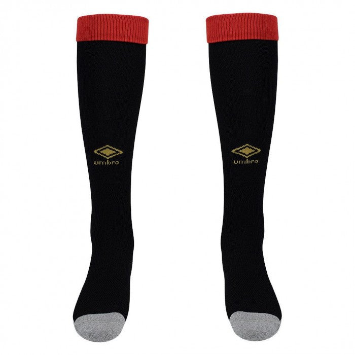 Front - Umbro Childrens/Kids 24/25 AFC Bournemouth Home Socks