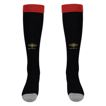 Front - Umbro Childrens/Kids 24/25 AFC Bournemouth Home Socks