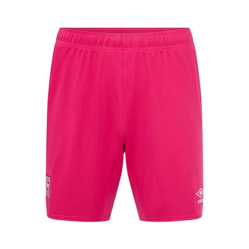 Front - Umbro Childrens/Kids 24/25 Ipswich Town FC Third Shorts