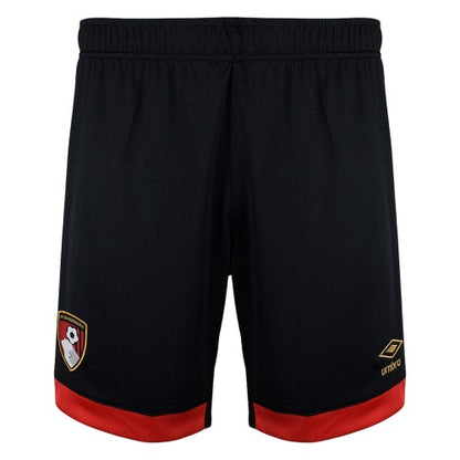 Front - Umbro Unisex Adult 24/25 AFC Bournemouth Home Shorts