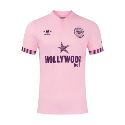 Front - Umbro Mens 24/25 Brentford FC Away Jersey
