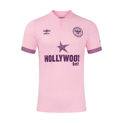 Front - Umbro Mens 24/25 Brentford FC Away Jersey