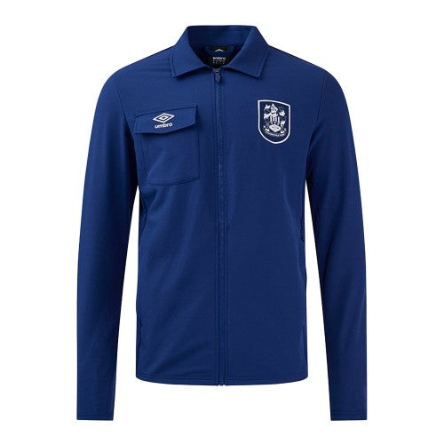 Front - Umbro Unisex Adult 24/25 Huddersfield Town AFC Padded Jacket