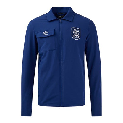 Front - Umbro Unisex Adult 24/25 Huddersfield Town AFC Padded Jacket