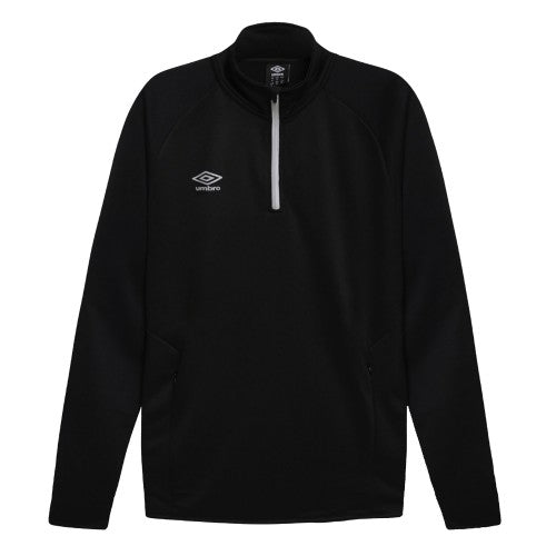 Front - Umbro Mens Sportswear Quarter Zip Sweatshirt
