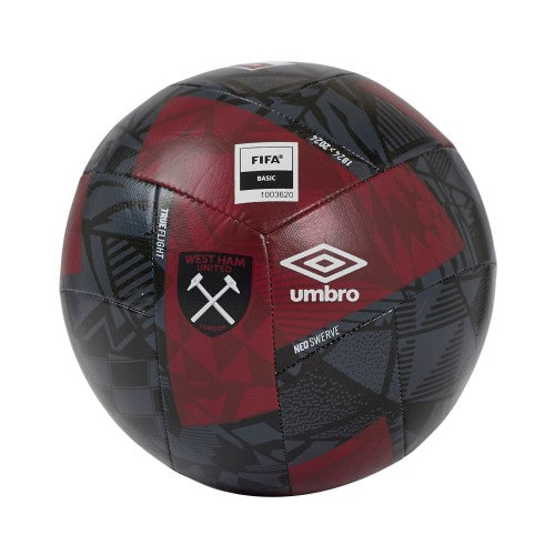Front - Umbro 24/25 Neo Swerve West Ham United FC Football