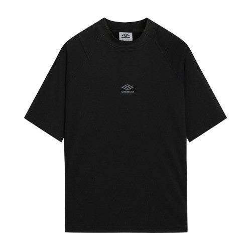 Front - Umbro Mens Washed Crew Neck Boxy T-Shirt